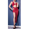 Chilirose Robe longue Kinga - Rouge